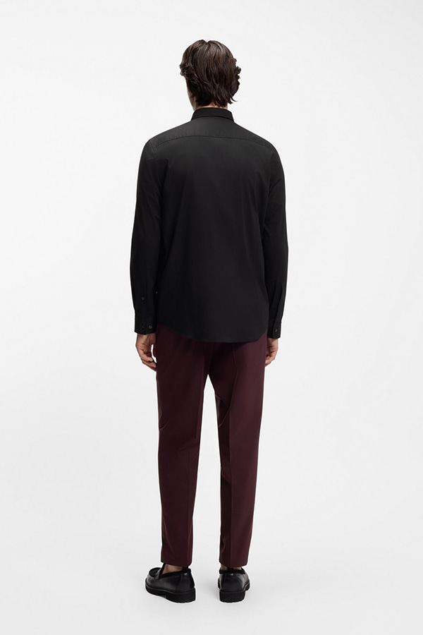 ΠΟΥΚΑΜΙΣΟ HUGO - 001 ΜΑΥΡΟ